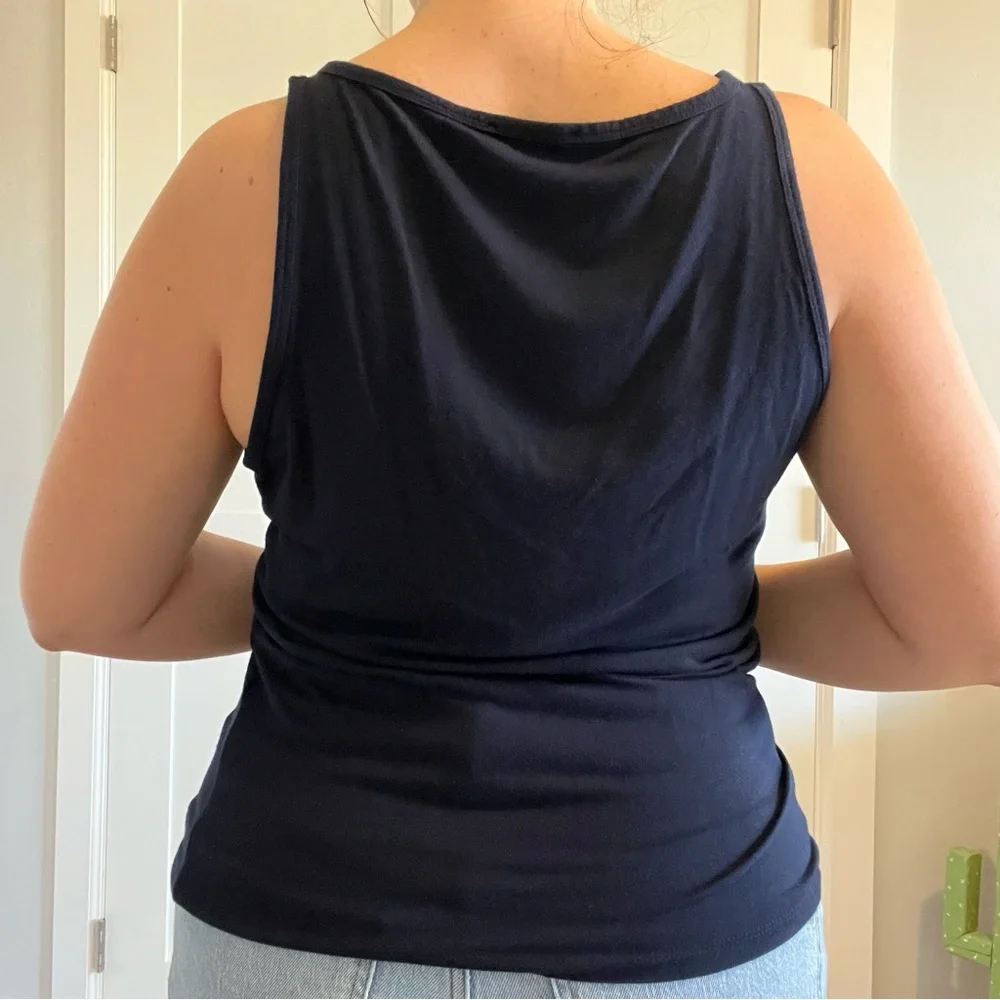 J. Crew Dark Blue Navy Tank Top Size Medium